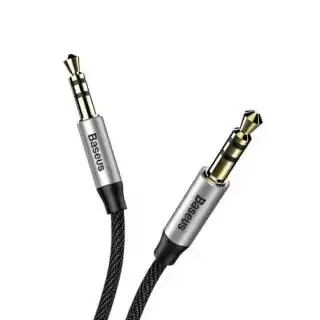 Фото товара Кабель AUX Baseus Yiven M30 1m. Black-silver CAM30-BS1