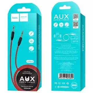 Фото товара Кабель AUX НОСО UPA11 AUX 1m. Black