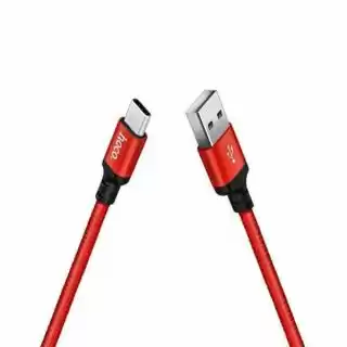 Фото товара Кабель HOCO X14 Times Speed Type-C 2A/1m Black/Red.