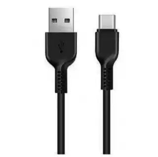 Фото товара Кабель Type-C Male USB Male 3А, 2 м, HOCO X20 Flash черный, для зарядки мобильных телефонов и смартфонов