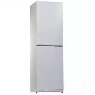 Фото товара Холодильник RECA BRU-S201M61W, белый, 201 см, 2 камеры, 260 л (холодильная), 101 л (морозильная камера внизу), No Frost, размеры: 201×60×65 см