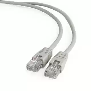 Фото товара Кабель Патч-корд 20 м серый, Cablexpert cat 5E PP12-20m, для компьютерной сети и подключения интернета к компьютеру, ноутбуку или телевизору