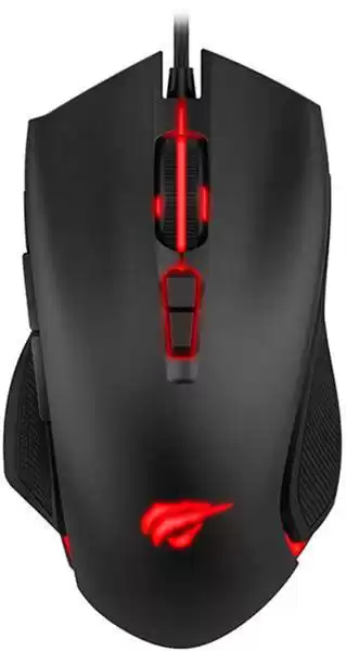Мышь проводная Havit HV-MS1027 черная игровая с RGB подсветкой - изображение 1