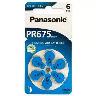 Батарейки ZA675 PANASONIC, 1.45 V, (бл. 6/1) - зображення 1