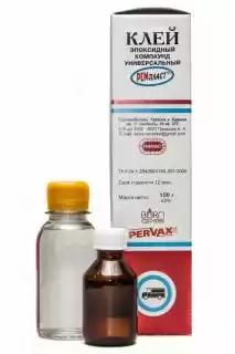 Фото товара Клей эпоксидный Ремпласт 150 г