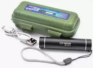 Фото товара Фонарик K31-XPE, ЗУ mircoUSB, встроенный аккумулятор, zoom, Box