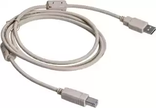 Фото товара Кабель для принтера USB 2.0 Male на USB B Male, CCF-USB2-AMBM-6, 1.8 м, белый