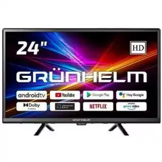Фото товара Телевизор 24` GRUNHELM 24H300 GA11 T2 SMART TV Google android 11.0 color box