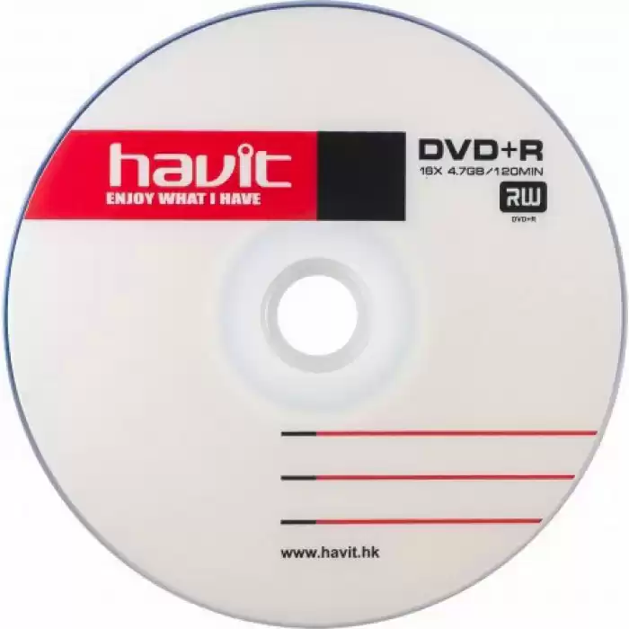 Диск DVD+R Havit 4,7Gb 16x Bulk 50 шт. - зображення 1
