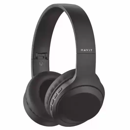 Бездротові навушники bluetooth HAVIT HV-H628BT, black, with mic - зображення 1