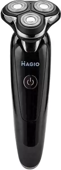 Электробритва MAGIO MG-687, 3 бреющих элемента. Сухое/влажное бритье и выдвижной триммер - изображение 1