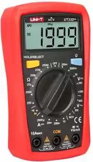 Фото товара Мультиметр 33 D+ UT, звук, подсветка, hold