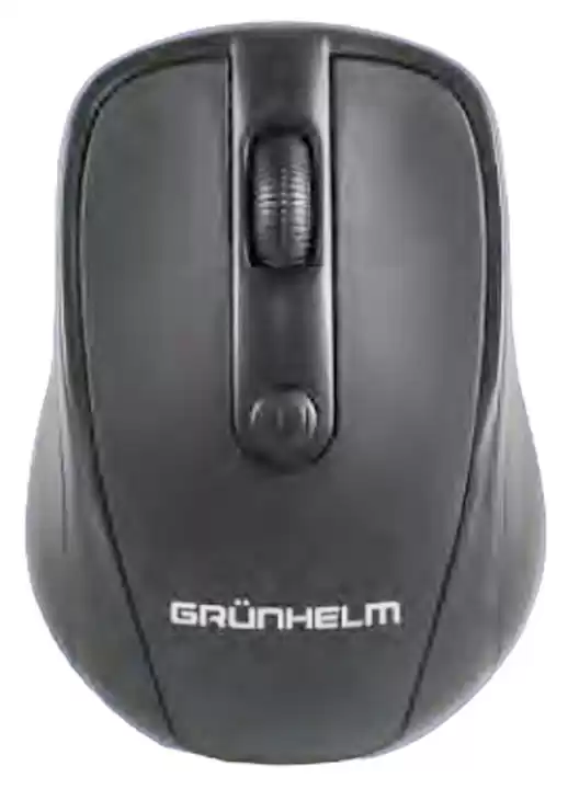 Миша бездротова Grunhelm M-510WL, USB, чорна, для компʼютера та ноутбука - зображення 1