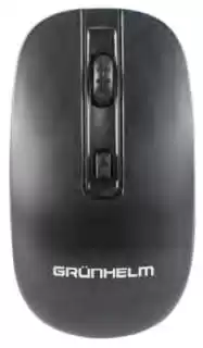 Фото товару Миша дротова Grunhelm M-381WD чорна