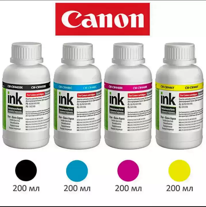 Чорнило ColorWay CW-CW445B Black 200 г, для принтерів Canon, універсальне - зображення 1
