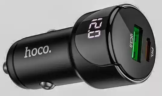 Зарядное устройство АЗУ Hoco Z42 QC3.0 +PD 20W, черный - изображение 1