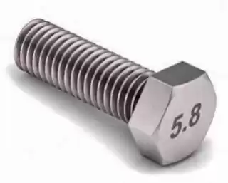 Фото товара Болт 5*30 мм DIN 933 оцинкованный