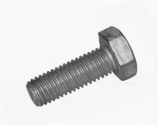 Фото товара Болт 6*25 мм DIN 933 оцинкованный