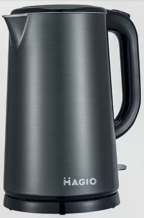 Електрочайник MAGIO МG-492 1.7 л, 1500 Вт, дисковий, двошаровий корпус з нержавіючої сталі - зображення 1