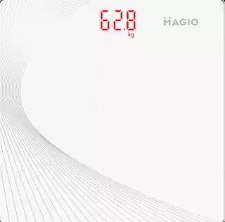 Фото товара Весы напольные Magio MG-800, стеклянные, LED-дисплей, 180 кг
