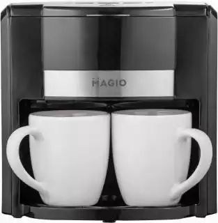 Фото товара Кофеварка капельная Magio MG-450, 500 Вт, 0,3 л, пластик, 2 чашки в комплекте