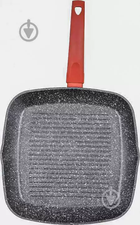 Сковорідка- Гриль CHERRY LAVA-STONE PEPPER 24*24 cм. - зображення 1