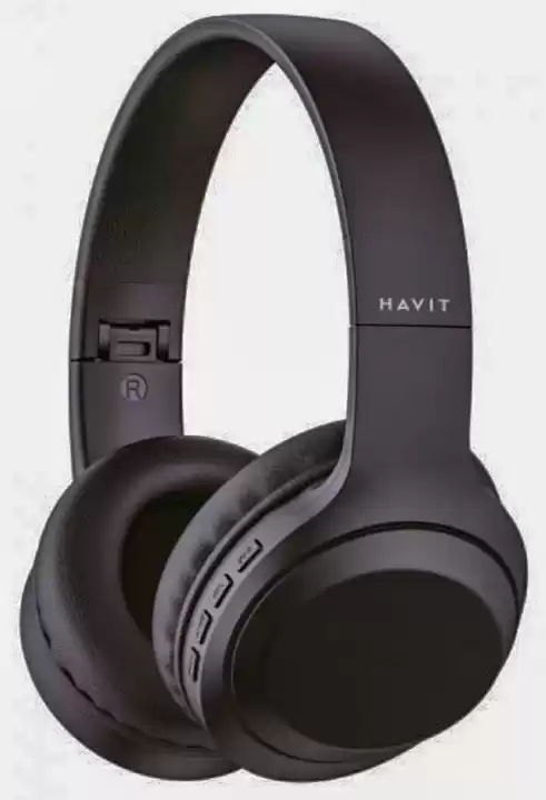 Наушники беспроводные Havit HV-H628BT Bluetooth с FM, MP3, microSD card черные - изображение 1