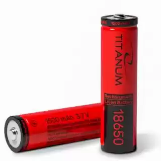 Фото товара Аккумулятор 18650 Titanum 1500 mAh, литиевый, 3.7V