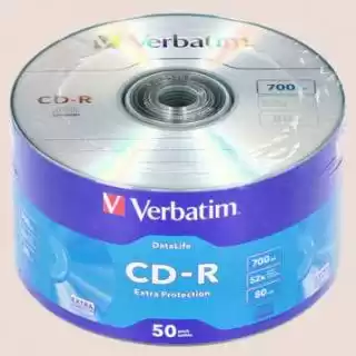 Фото товара Диск CD-R Fiesta 700Mb 52x Bulk 50 шт. CD-R чистый диск для записи музыки, видео, фотографий, программ и документов