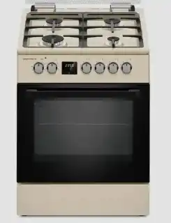 Фото товара Плита газоелектр. FDR661234BE 60см. бежева GRUNHELM