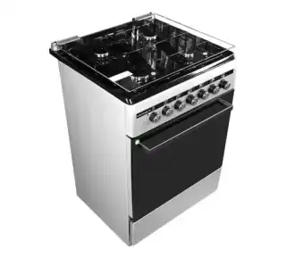 Фото товара Плита газоелектр. FLG5611AG 50см. сіро-чорна (GRUNHELM)