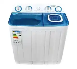 Фото товара Grunhelm GWF-WS702B4 стиральная машина полуавтомат, 7 кг, бело-синяя