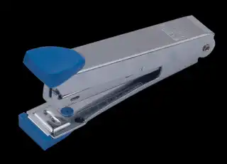 Фото товара Степлер канцелярский пластиковый №10 12 л Buromax синий (BM. 4152)