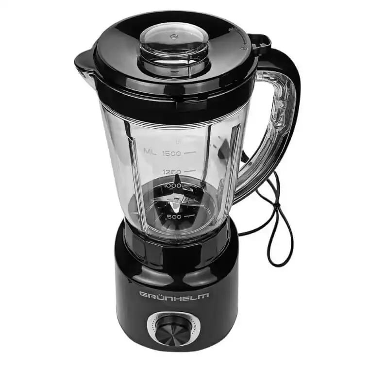 Блендер стаціонарний Grunhelm EBS-732TG 700 Вт, 2 швидкості, пластикова чаша 1.5 л - зображення 1