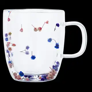 Фото товара Набор чашек с двойным дном Twin VITTTORA VT-5305-350, 350 мл, 2 шт.