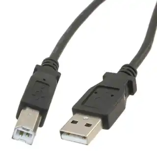 Фото товара Кабель для принтера 4.5 м, USB Male на USB B Male Cablexpert CCF-USB2-AMBM-15 черный с ферритом
