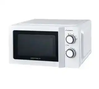 Фото товара Микроволновая печь Grunhelm 20MX711-W белая, 20 л, 700 Вт, механическая