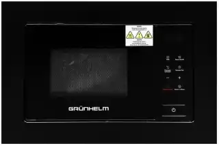Фото товара Микроволновая печь встраиваемая GRUNHELM 20MB800 чорная, 20 л, 800 W