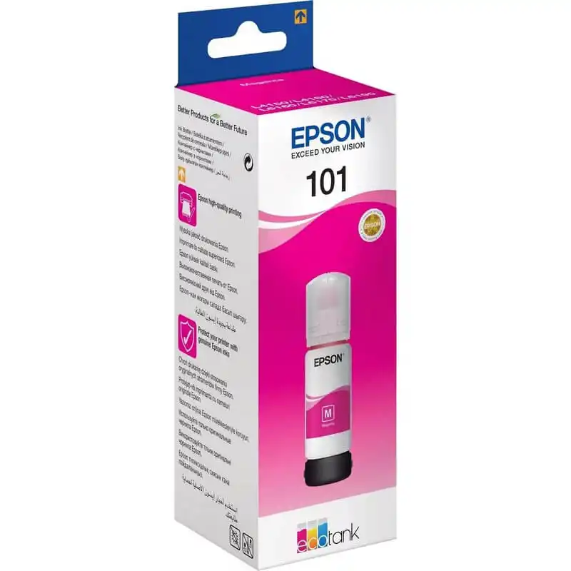 Контейнер с чернилами EPSON L4150/L4160 101 magenta 70 мл - изображение 1