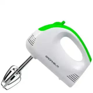 Фото товара Миксер GRUNHELM GRM611 200 Вт, зеленый, венчики 2 шт
