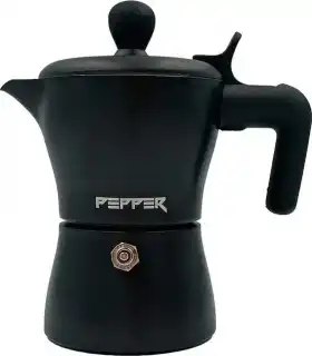 Фото товару Гейзерна кавоварка Чорна Перлина 2, PEPPER
