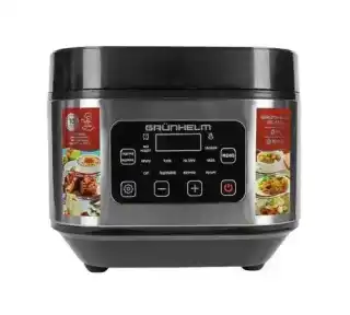 Фото товара Мультиварка - MC-38SB GRUNHELM, 5 л, 900 Вт, 10 авто та безліч альтернативних налаштувань, режим мультикухар, антипригар.покриття чаші.