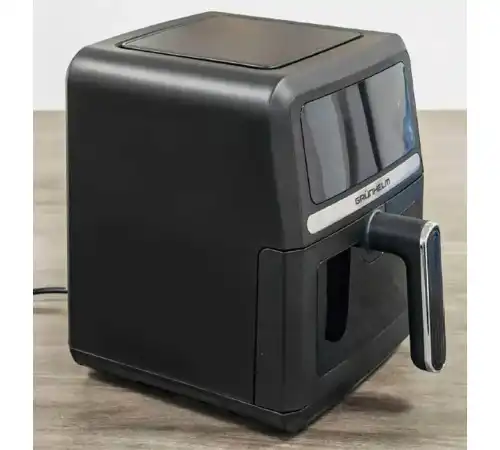 Мультипіч Grunhelm GAF-5000: 5 л, 1500 Вт, сенсорне керування, 8 програм, антипригарне покриття, чорна - зображення 2