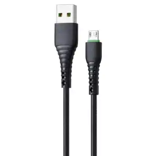 Фото товара Кабель micro USB на USB 2.4 А, 1 м, Grunhelm GMC-01MB.