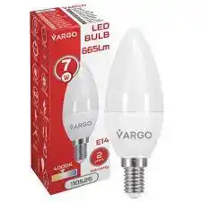 Фото товару LED лампа Vargo C37 7W 4000K E14 220V (V-110526)