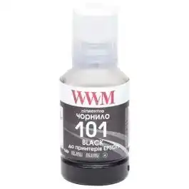 Чорнило WWM E101BP 140 г Black пігментне для Epson L4150, L4160, L4170, L4190 - зображення 1