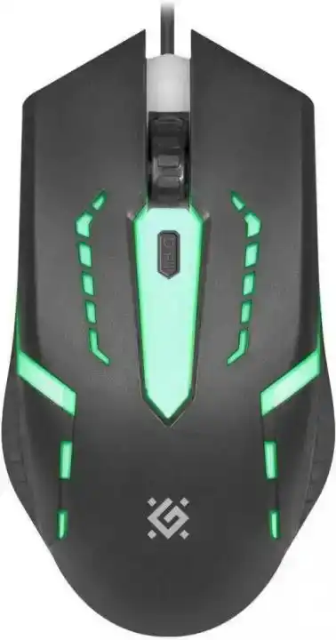 Мышь игровая Defender GM-600L USB, 4 кнопки, 1200dpi, с подсветкой - изображение 1