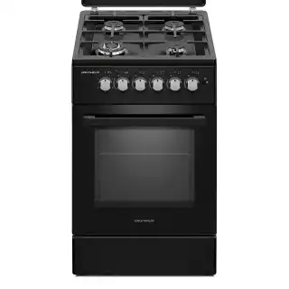 Фото товара Плита газовая Grunhelm G4F56124B черная