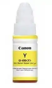 Контейнер з чорнилами Canon GI-490Y 70 мл Yellow для Pixma G1400/G2400/G3400 (0666C001) - зображення 1