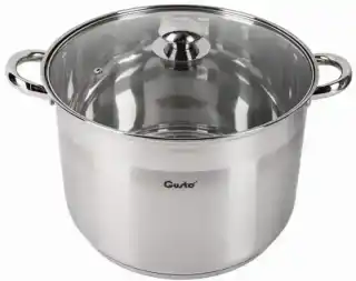 Фото товара Кастрюля Grand GT-1305-06 26 см, 10 л, с нержавеющей стали
